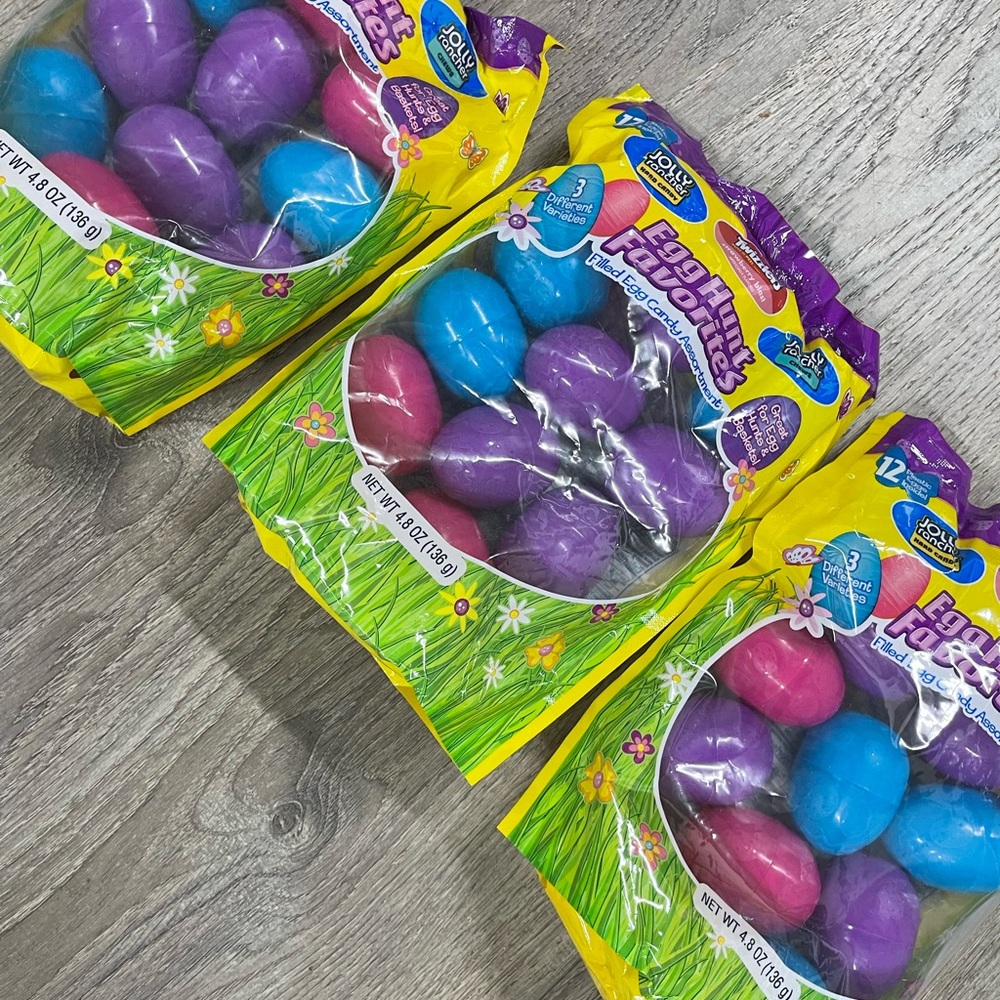 Colorful Plastic Easter Eggs